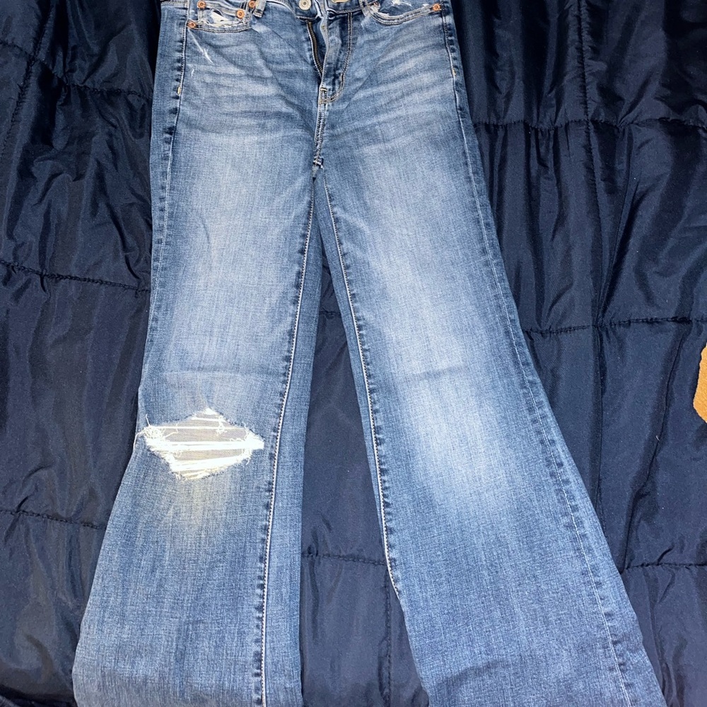 AEO flare jeans size 0